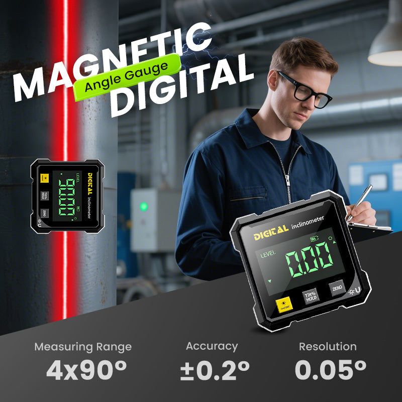 01 360 Graden Grote Lcd Digitale Gradenboog Inclinometer Magnetische Elektronische Hoekniveau Box 01 360 Graden Grote Lcd Digitale Gradenboog Inclinometer Magnetische Elektronische Hoekniveau Box