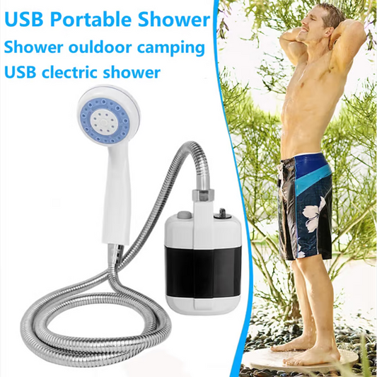 🔥Hot Sale 49% KORTING💦Draagbare douche voor kamperen met waterpomp🚀GRATIS VERZENDING