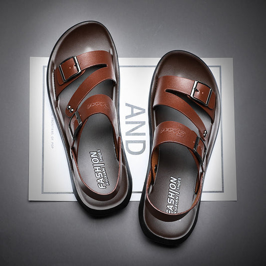 🔥Hot Sale🔥Nieuwe leren strandsandalen voor heren