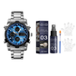 📢📢50% KORTING!! ⏰ Waterdicht militair analoog-digitaal herenhorloge – 48 mm, multifunctioneel & roestvrijstalen band! 🕰️💪