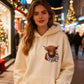 🎄🎅KERSTUITVERKOOP 50% KORTING!!🎁Leuke Highland Cow Cozy Fleece-gevoerde hoodie met capuchon🦬