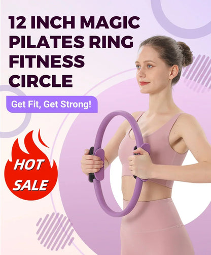 🔥 NU 50% KORTING! 💪 Pilates Ring Fitness Trainer – Verstelbare weerstand, versterkt armen/benen/core en perfect voor thuisworkouts 🏋️‍♀️📦