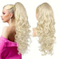 💜Tijdelijke promotie 50% OFF💜Clip-on golvende paardenstaart verlenging