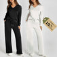 🎁Hot Sale 50% KORTING⏳Dames 2-delige sets Outfits Casual Lange mouwen Sweatsuits Sets