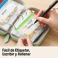 💊🌈 Pastillero A8 Impermeable 14 Colores – Diseño Carpeta Portátil, Organiza Semanalmente Pastillas, Vitaminas y Suplementos 📅✨