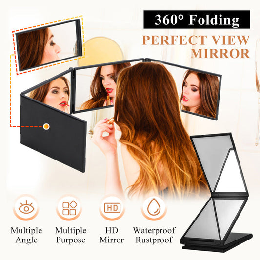 ✨Aanbieding!✨ 360° Opvouwbare Spiegel - HD Helder, Draagbaar voor Make-up