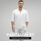 🌿Alta calidad 🌿Máxima comodidad💧Conjunto de dos piezas de algodón para hombre: Top y pantalón