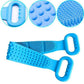 🧼💪 Cepillo de limpieza corporal de silicona HydratBath