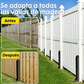 🛠️ Kit de Reparación para Postes de Valla – Resistente y Duradero para Uso Intensivo ✨🏡