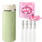 🎉Nieuwjaars Cadeau 50% KORTING!🧴4-in-1 Hervulbare Reisflessen Set – Lekvrij, Compact & Georganiseerd: Perfect Voor Reizen/Vakantie!