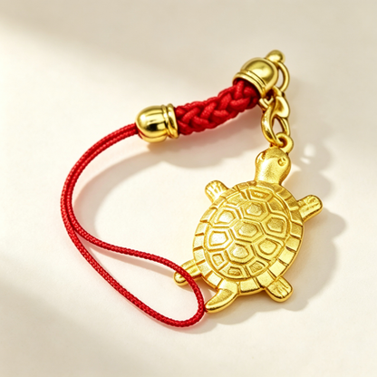 💫🐢 2026 Goldener Schildkröten-Anhänger – Beißt sich am Glück fest und lässt nie los – symbolträchtiges Accessoire für Glück, Schutz & Beständigkeit – zeitloses Design aus hochwertigem Material – perfekt als Geschenk für besondere Momente