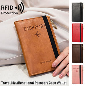 🔥 Bestseller Deal - 49% Korting! 😍Leren pasjes portemonnee met RFID-blokkering