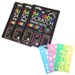 🌈【Koop 1, krijg 1 gratis】Creatief regenboog kraskunstnotitieboek - Laat de kunstenaar in je los! Complete set met sjablonen en stylussen - Ideaal voor stressverlichting, creatief cadeau voor kinderen en volwassenen ✨