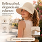 ⏳¡ÚLTIMO DÍA DE OFERTA!!🎁✨Sombrero solar elegante plegable para mujer UPF 50+ – Sombrero cubo de algodón de ala ancha con solapa protectora para cuello y correa regulable 🌞🇬🇧 | Compacto, transpirable e ideal para playa