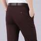 🔥 Pantalones clásicos de tiro alto para hombre – estilo atemporal, ajuste cómodo y versatilidad total | El básico que eleva tu look