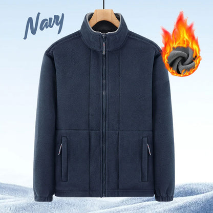 🔥Oferta Relámpago 50% DESCUENTO 🔥 Envío Gratis - Chaqueta de Forro Polar Doble Cara para Hombre