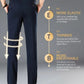 🔥 Pantalones clásicos de tiro alto para hombre – estilo atemporal, ajuste cómodo y versatilidad total | El básico que eleva tu look