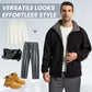 🔥Oferta Relámpago 50% DESCUENTO 🔥 Envío Gratis - Chaqueta de Forro Polar Doble Cara para Hombre