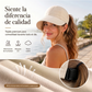 ⏳¡ÚLTIMO DÍA DE OFERTA!!🎁✨Sombrero solar elegante plegable para mujer UPF 50+ – Sombrero cubo de algodón de ala ancha con solapa protectora para cuello y correa regulable 🌞🇬🇧 | Compacto, transpirable e ideal para playa