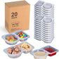 🔥HOT SALE 50% KORTING🔥Snackbakjes met dubbele compartimenten en deksels