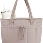 💕Hot Sale 50% KORTING🎁Wandering Nature Puffer Tote Bag met bekerhouder, laptopvak en trolleyhoes voor reizen, werk, verpleegkundigen en vrouwen
