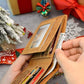 🎄Laatste dag SALE 50% KORTING🧔 ❤️Gegraveerde portemonnee van echt leer