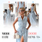 🔥 2025 NIEUWE VERKOOP -50% KORTING💥 Dames Denim Midi Jurk met Tailleband