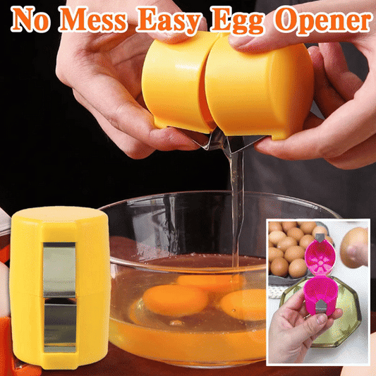 🔥🥚 Geweldige aanbieding: 50% korting ☀️✨ Met deze handige eierbreker kunt u eieren openen zonder te knoeien