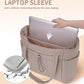 💕Hot Sale 50% KORTING🎁Wandering Nature Puffer Tote Bag met bekerhouder, laptopvak en trolleyhoes voor reizen, werk, verpleegkundigen en vrouwen
