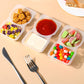 🔥HOT SALE 50% KORTING🔥Snackbakjes met dubbele compartimenten en deksels
