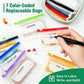 💊🌈 Pastillero A8 Impermeable 14 Colores – Diseño Carpeta Portátil, Organiza Semanalmente Pastillas, Vitaminas y Suplementos 📅✨