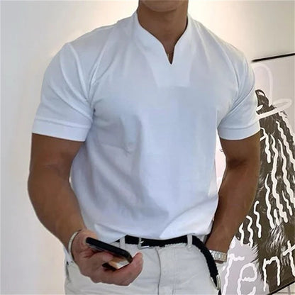 2025 Heren business korte mouw fitness T-shirt🔥HOT SALE 49% KORTING
