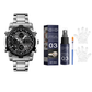 📢📢50% KORTING!! ⏰ Waterdicht militair analoog-digitaal herenhorloge – 48 mm, multifunctioneel & roestvrijstalen band! 🕰️💪