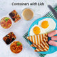 🔥HOT SALE 50% KORTING🔥Snackbakjes met dubbele compartimenten en deksels