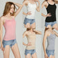🔥 Laatste dag uitverkoop 🔥- Koop 1 en krijg 1 gratis🔥Loose fit tanktop met ingebouwde beha