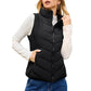 💖Uitverkoop 50% korting✨️Dames mouwloos puffer vest met ritssluiting💗