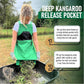 🔥Laatste dag speciale aanbieding 50% KORTING💕Cross Back tuinschort met diepe kangoeroezakken