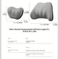 Ergonomische hoofdsteun en lendenkussen voor autostoel🔥 49% KORTING 🎁