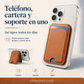 📱 Soporte magnético para teléfono con tarjetero – sujeción firme y espacio para tus tarjetas | Práctico, compacto y fácil de llevar | ¡Envío gratis a todo Chile!