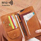 🔥 Bestseller Deal - 49% Korting! 😍Leren pasjes portemonnee met RFID-blokkering