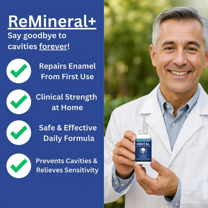 📢📢 50% KORTING !! ⏰ Fluoridevrije hydroxyapatiet tanddruppels voor herstel, wittere tanden en een frisse adem