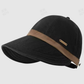 ⏳¡ÚLTIMO DÍA DE OFERTA!!🎁✨Sombrero solar elegante plegable para mujer UPF 50+ – Sombrero cubo de algodón de ala ancha con solapa protectora para cuello y correa regulable 🌞🇬🇧 | Compacto, transpirable e ideal para playa