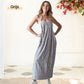 💃Zomer hete uitverkoop 49% korting - Casual gestreepte jarreteljurk