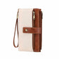 ⏰50% korting!👜🔐Retro RFID-blockerende Tri-fold Portemonnee voor Dames – stijlvol, ruim & veilig