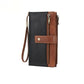⏰50% korting!👜🔐Retro RFID-blockerende Tri-fold Portemonnee voor Dames – stijlvol, ruim & veilig