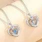 💗Sparkle zilveren ketting met kloppend hart voor dames