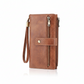 ⏰50% korting!👜🔐Retro RFID-blockerende Tri-fold Portemonnee voor Dames – stijlvol, ruim & veilig
