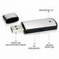 🎙️💾 USB Grabadora de Voz 2 en 1 – Activación por Voz, Reducción de Ruido Inteligente y Archivos a Salvo 🔒⚡