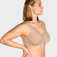 🌸✨ ¡OFERTA 50% OFF! Sujetador Elegante con Aros y Malla Transparente – Sujeción y Comodidad