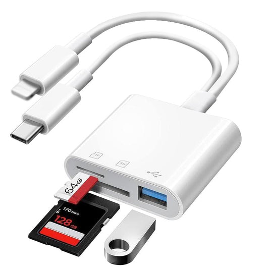 💥 Lector de tarjetas SD/TF/USB – compatible con múltiples formatos, transferencia rápida y conexión estable | Ideal para fotos, vídeos y archivos